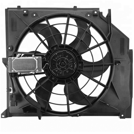 AUTOFAB - Radiator Cooling Fan (Brushless Motor) For BMW 3 Series 320 323 325 328 330 I Ci Xi E46 99-06 Radiator Fan AF-RCFSE46
